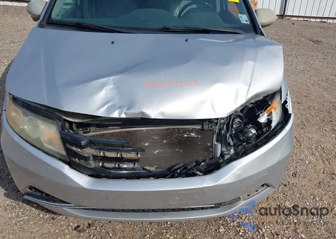 2014 Honda Odyssey Ex-L from USA, damaged, VIN 5FNRL5H6XEB019118